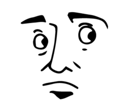 wall face sticker 2.0 sticker #4915355