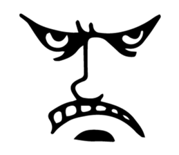 wall face sticker 2.0 sticker #4915361