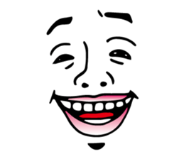 wall face sticker 2.0 sticker #4915374