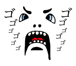 wall face sticker 2.0 sticker #4915381