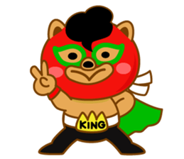 mask Raccoon sticker #4916182