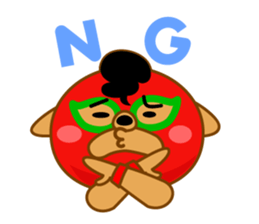 mask Raccoon sticker #4916184