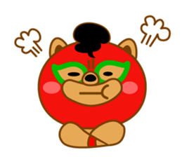 mask Raccoon sticker #4916210