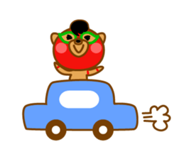 mask Raccoon sticker #4916219