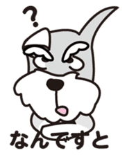 DOG Sticker/schnauzer sticker #4916232