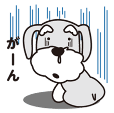 DOG Sticker/schnauzer sticker #4916237
