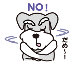 DOG Sticker/schnauzer sticker #4916249