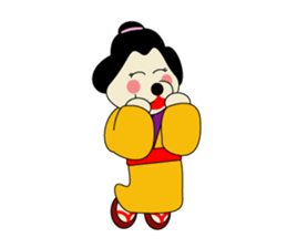 Edo Of Female Dogs UME-chan sticker #4916269