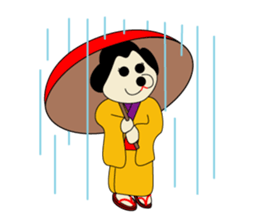 Edo Of Female Dogs UME-chan sticker #4916291
