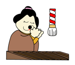 Edo Of Female Dogs UME-chan sticker #4916301