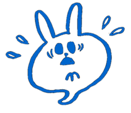 Ghost of rabbit sticker #4916393