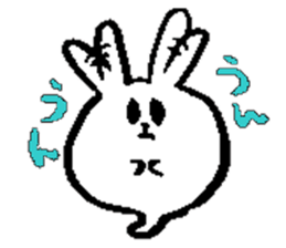 Ghost of rabbit sticker #4916398