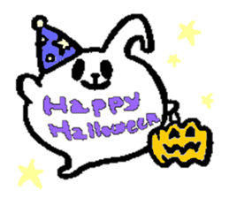 Ghost of rabbit sticker #4916420