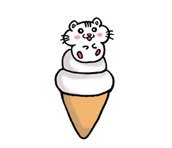 FLUFFY HAMSTER HAM-CHU sticker #4916808