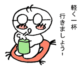 Little annoying office workers! but cute sticker #4916831