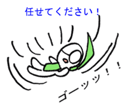 Little annoying office workers! but cute sticker #4916854