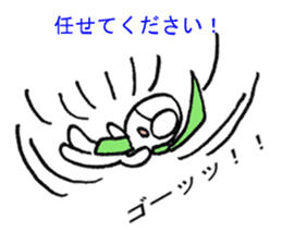 Little annoying office workers! but cute sticker #4916854