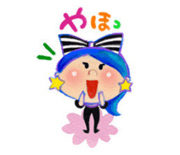 Girls3 ENG and JPN Talk sticker #4916903