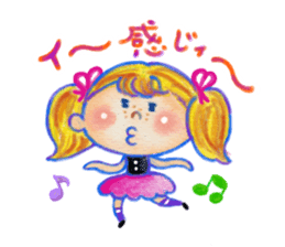 Girls3 ENG and JPN Talk sticker #4916917