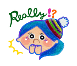 Girls3 ENG and JPN Talk sticker #4916926