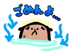 Capybara hot tub sticker #4917235