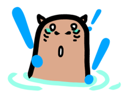 Capybara hot tub sticker #4917237