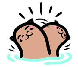 Capybara hot tub sticker #4917240