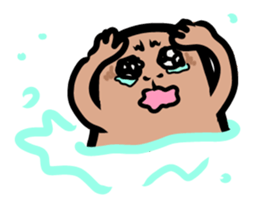 Capybara hot tub sticker #4917251