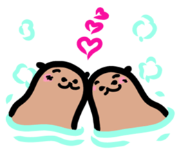 Capybara hot tub sticker #4917256