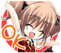 "The Fruit of Grisaia" SD sticker sticker #4917427
