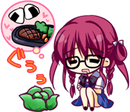"The Fruit of Grisaia" SD sticker sticker #4917441