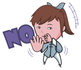 Taichi Girl sticker #4917630