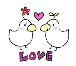 We are friends sticker #4918024