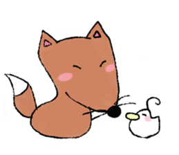 We are friends sticker #4918029