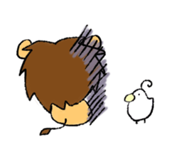 We are friends sticker #4918038