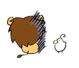 We are friends sticker #4918038