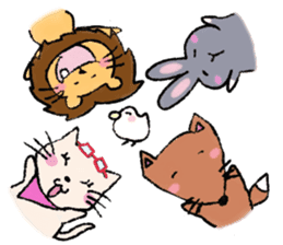 We are friends sticker #4918053