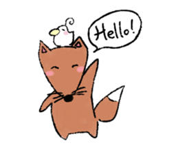 We are friends sticker #4918058