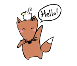 We are friends sticker #4918058