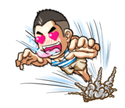 Rainbow boys sticker #4918067