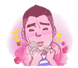 Rainbow boys sticker #4918068