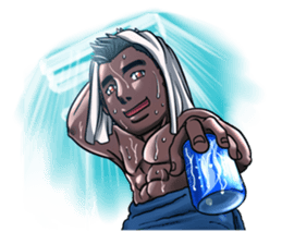 Rainbow boys sticker #4918092