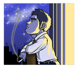 Rainbow boys sticker #4918097