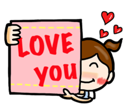 Sling Pant Girl-PANPAN sticker #4918384