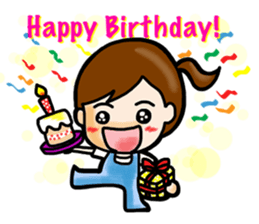 Sling Pant Girl-PANPAN sticker #4918416