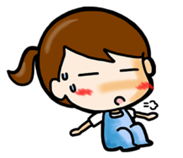 Sling Pant Girl-PANPAN sticker #4918417