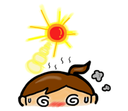 Sling Pant Girl-PANPAN sticker #4918418