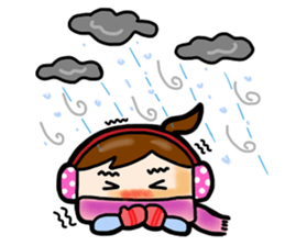 Sling Pant Girl-PANPAN sticker #4918419