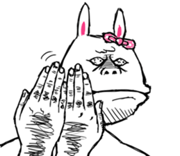 Duality of Mimiko sticker #4918799