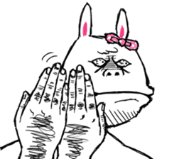 Duality of Mimiko sticker #4918799